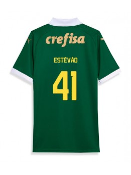 Palmeiras Estevao Willian #41 Replika Hemmakläder 2024-25 Kortärmad